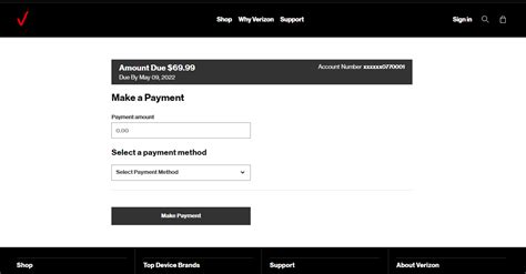 verizon wireless online payment|verizon wireless pay online bill.